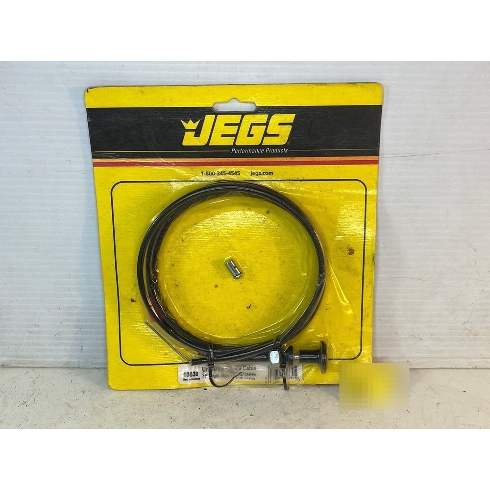 JEGS Universal Choke Cable 72" Black New 15830 Performance